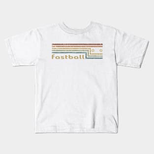 Fastball Cassette Stripes Kids T-Shirt